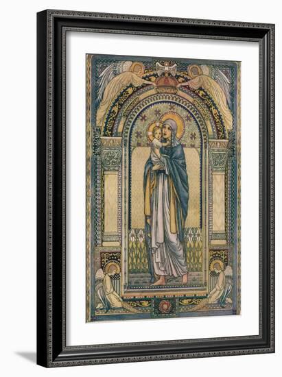 'Madonna and Child', c1918-Jeanne Labrousse-Framed Giclee Print