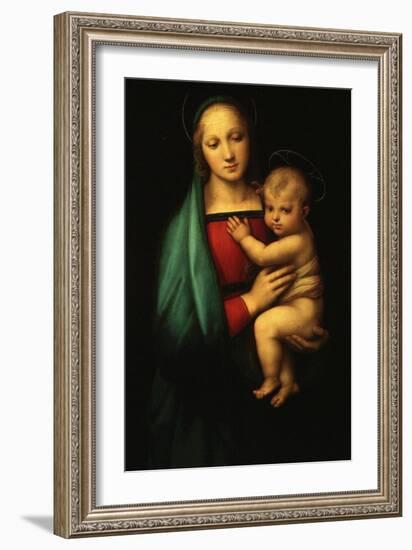 Madonna and Child, Called Madonna of the Grand Duke-Raphael-Framed Giclee Print