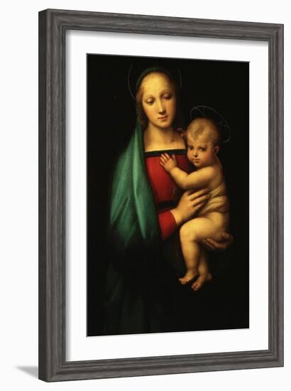 Madonna and Child, Called Madonna of the Grand Duke-Raphael-Framed Giclee Print