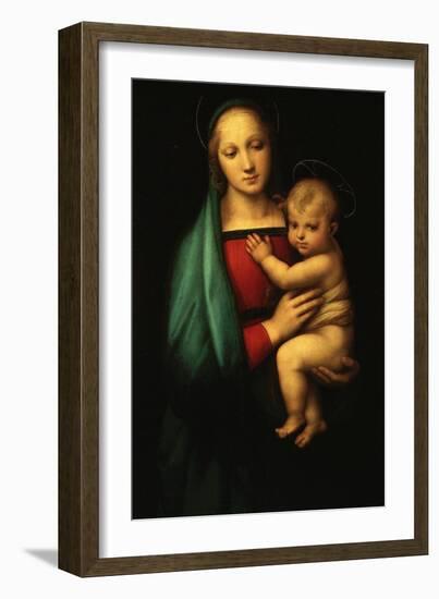 Madonna and Child, Called Madonna of the Grand Duke-Raphael-Framed Giclee Print