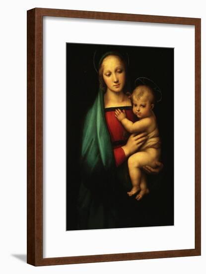 Madonna and Child, Called Madonna of the Grand Duke-Raphael-Framed Giclee Print