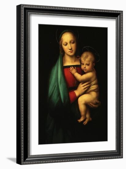 Madonna and Child, Called Madonna of the Grand Duke-Raphael-Framed Giclee Print