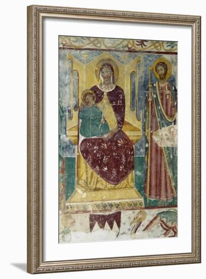 Madonna and Child, Church of Abbey of Santa Maria in Sylvis, Sesto Al Reghena, Italy-null-Framed Giclee Print