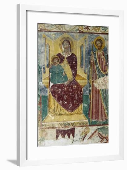 Madonna and Child, Church of Abbey of Santa Maria in Sylvis, Sesto Al Reghena, Italy-null-Framed Giclee Print