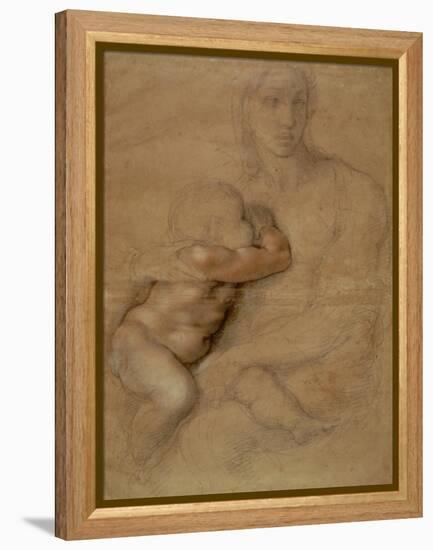 Madonna and Child, circa 1525-Michelangelo Buonarroti-Framed Premier Image Canvas