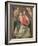 Madonna and Child Crowned by Two Angels, C.1530-Girolamo Romanino-Framed Giclee Print