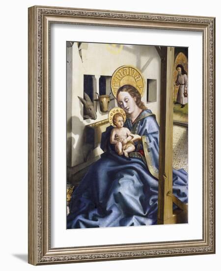 Madonna and Child, Detail from the Adoration of the Magi, 1444-Konrad Witz-Framed Giclee Print