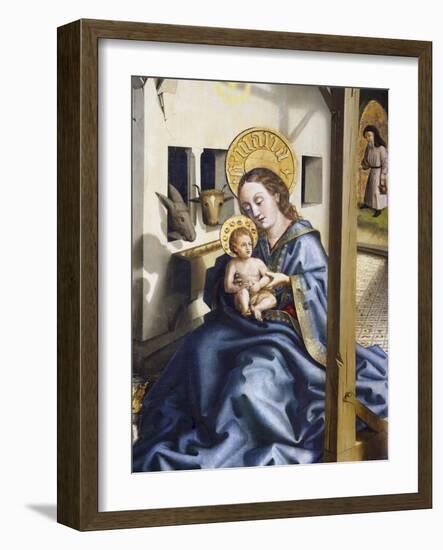 Madonna and Child, Detail from the Adoration of the Magi, 1444-Konrad Witz-Framed Giclee Print