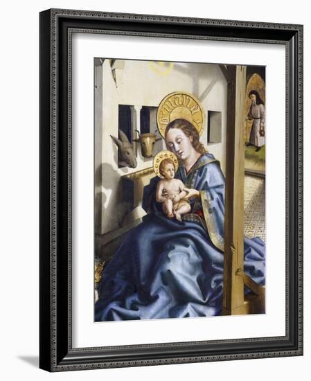 Madonna and Child, Detail from the Adoration of the Magi, 1444-Konrad Witz-Framed Giclee Print