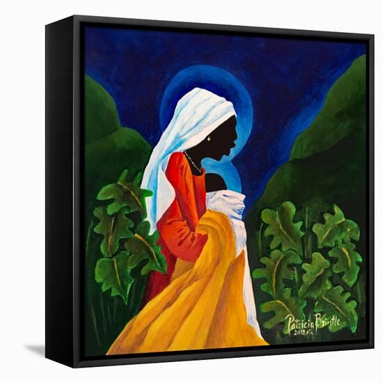 Madonna and Child - Gentle Song-Patricia Brintle-Framed Premier Image Canvas