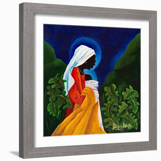 Madonna and Child - Gentle Song-Patricia Brintle-Framed Giclee Print