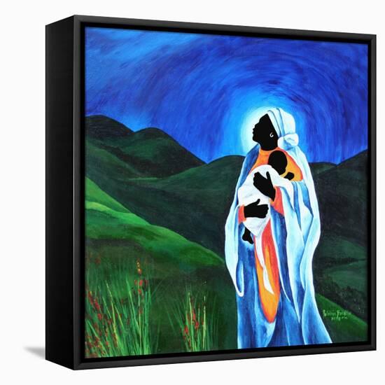 Madonna and child - Hope for the world, 2008-Patricia Brintle-Framed Premier Image Canvas
