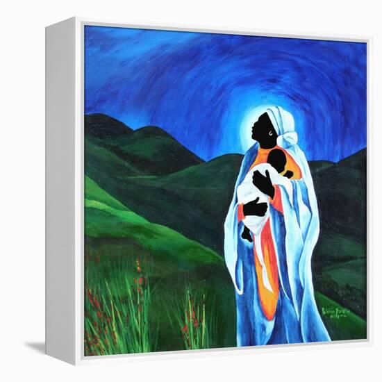 Madonna and child - Hope for the world, 2008-Patricia Brintle-Framed Premier Image Canvas