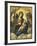 Madonna and Child in Glory-Correggio-Framed Giclee Print