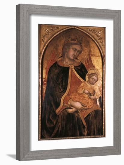 Madonna and Child, Late 14th-Early 15th Century-Taddeo di Bartolo-Framed Giclee Print