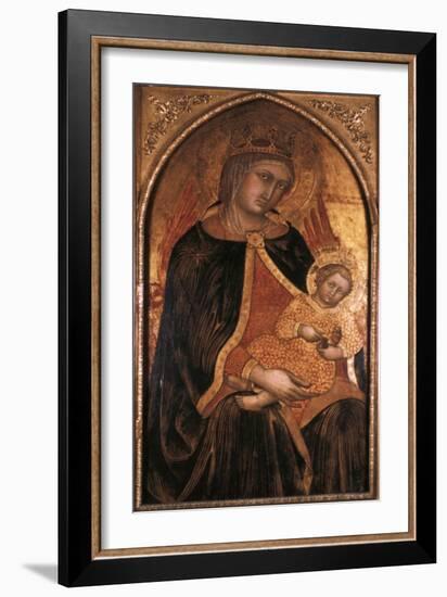 Madonna and Child, Late 14th-Early 15th Century-Taddeo di Bartolo-Framed Giclee Print