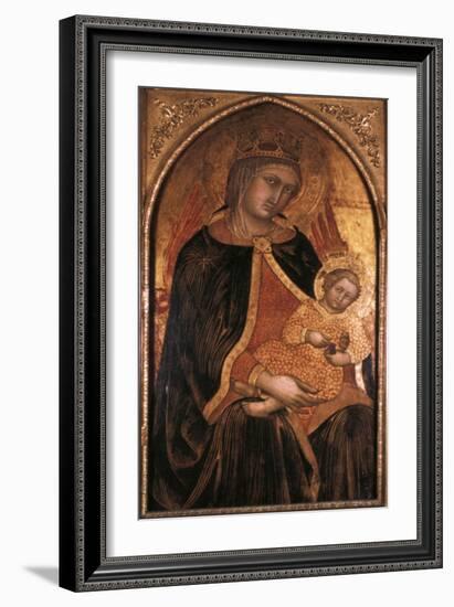 Madonna and Child, Late 14th-Early 15th Century-Taddeo di Bartolo-Framed Giclee Print