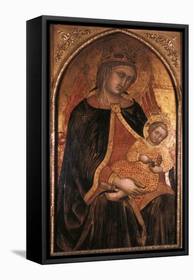 Madonna and Child, Late 14th-Early 15th Century-Taddeo di Bartolo-Framed Premier Image Canvas
