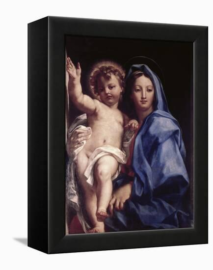 Madonna and Child, no.2-Carlo Maratti-Framed Premier Image Canvas