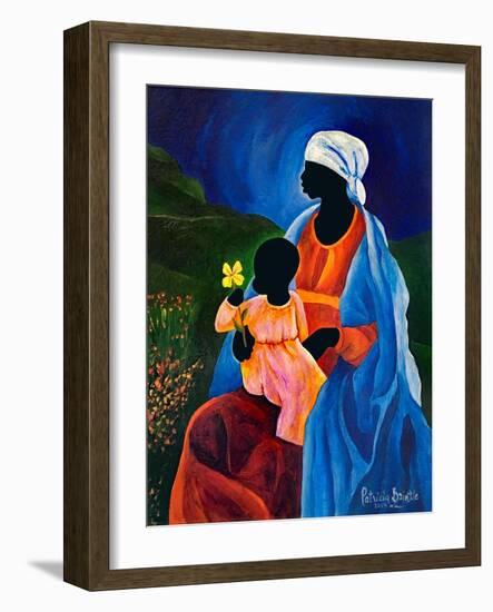 Madonna and child of the dogwood, 2015-Patricia Brintle-Framed Giclee Print