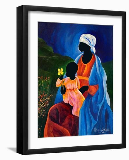 Madonna and child of the dogwood, 2015-Patricia Brintle-Framed Giclee Print