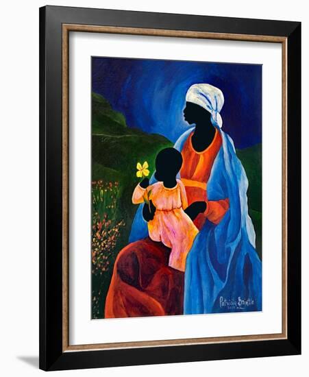 Madonna and child of the dogwood, 2015-Patricia Brintle-Framed Giclee Print