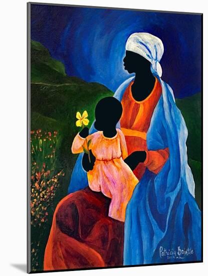 Madonna and child of the dogwood, 2015-Patricia Brintle-Mounted Giclee Print