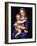 Madonna and Child (Oil on Silvered Copper)-Alessandro Allori-Framed Giclee Print