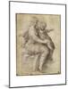 Madonna and Child on the Clouds, C1525-Parmigianino-Mounted Giclee Print