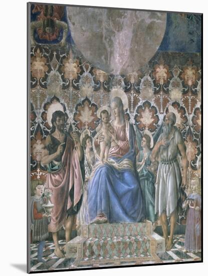 Madonna and Child with Angels, C1443-Andrea Del Castagno-Mounted Giclee Print