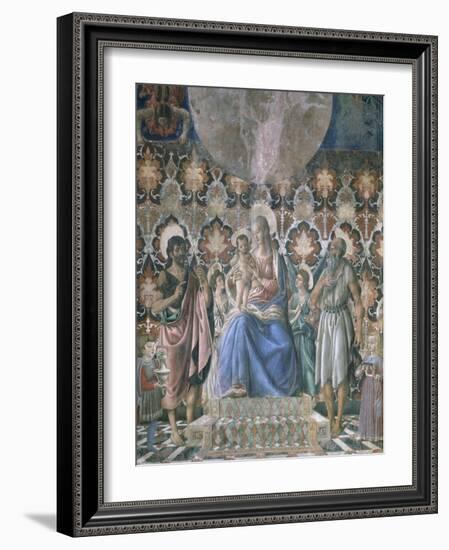 Madonna and Child with Angels, C1443-Andrea Del Castagno-Framed Giclee Print