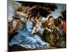 Madonna and Child with Saints Catherine and James the Great, 1527-1533-Lorenzo Lotto-Mounted Giclee Print