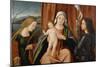 Madonna and Child with Saints Catherine of Alexandria and Either George or Liberale-Vittore Carpaccio-Mounted Giclee Print