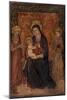 Madonna and Child with Saints (Tempera on Panel)-Italian School-Mounted Giclee Print