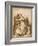 Madonna and Child with St John, All Asleep-Agostino Carracci-Framed Giclee Print