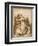 Madonna and Child with St John, All Asleep-Agostino Carracci-Framed Giclee Print