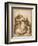 Madonna and Child with St John, All Asleep-Agostino Carracci-Framed Giclee Print