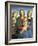 Madonna and Child with St-Pietro Perugino-Framed Art Print