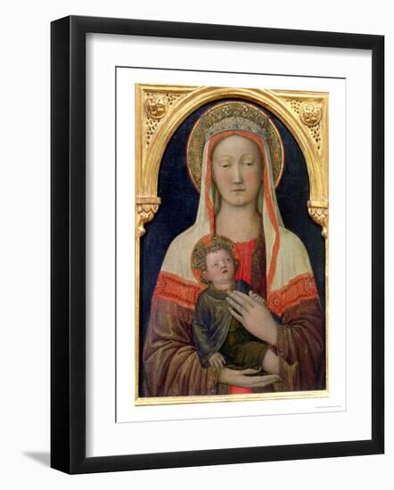 Madonna and Child-Jacopo Bellini-Framed Giclee Print