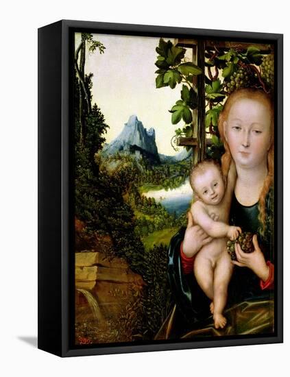 Madonna and Child-Lucas Cranach the Elder-Framed Premier Image Canvas