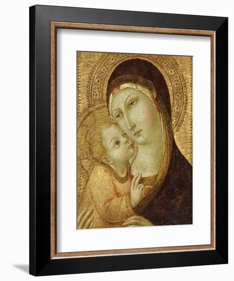 Madonna and Child-Sano di Pietro-Framed Giclee Print