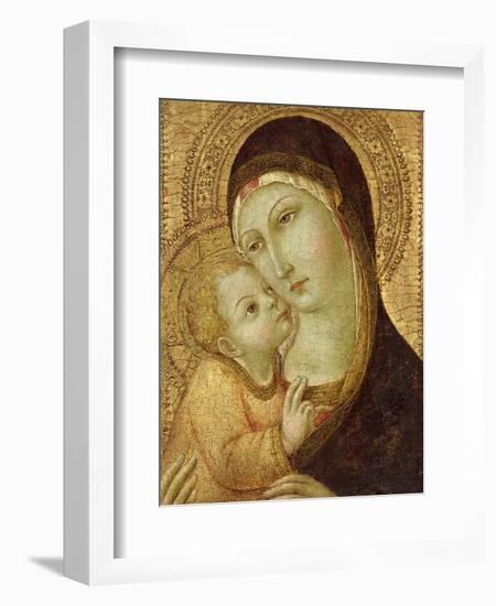 Madonna and Child-Sano di Pietro-Framed Giclee Print