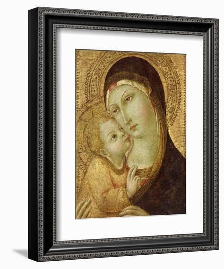 Madonna and Child-Sano di Pietro-Framed Giclee Print