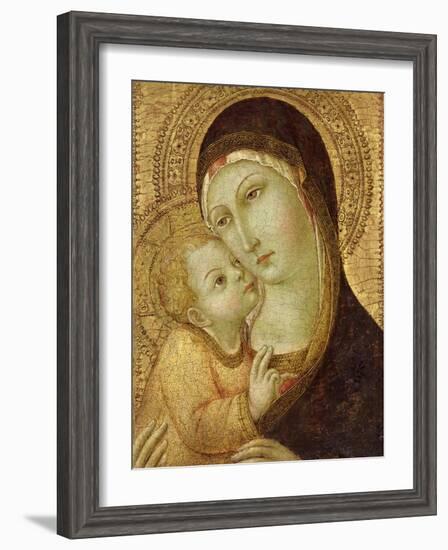 Madonna and Child-Sano di Pietro-Framed Giclee Print