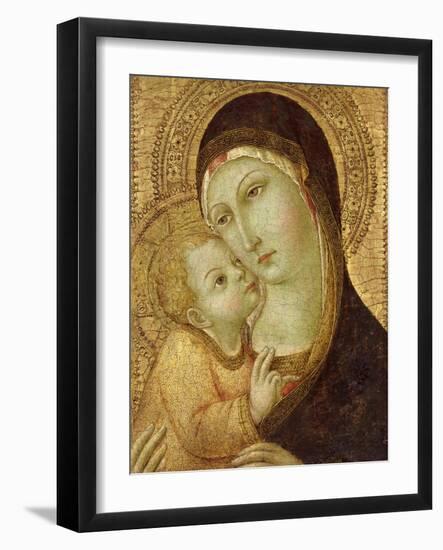 Madonna and Child-Sano di Pietro-Framed Giclee Print