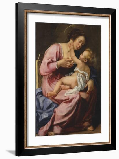 Madonna and Child-Artemisia Gentileschi-Framed Giclee Print