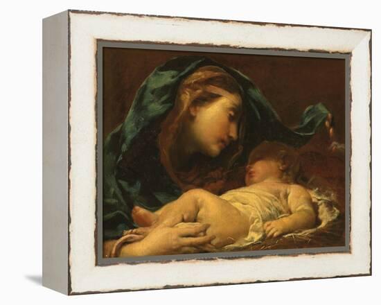 Madonna and Child-Giuseppe Maria Crespi-Framed Premier Image Canvas