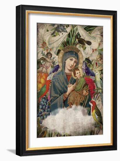 Madonna And Child-Elo Marc-Framed Giclee Print