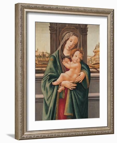 Madonna and Child-Sandro Botticelli-Framed Giclee Print