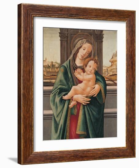 Madonna and Child-Sandro Botticelli-Framed Giclee Print